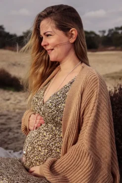Bolakoru äidille, babybell Linn Rose quartz | PROUD MAMA