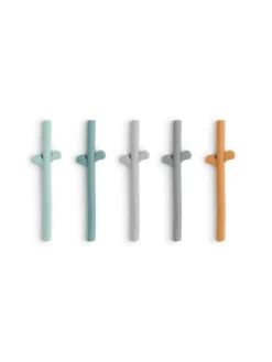 Done By Deer - silikoniset pillit 5-PACK - Blue Mix