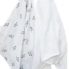 Puuvillainen harsoliina 2kpl 70x70 cm – Bluebell